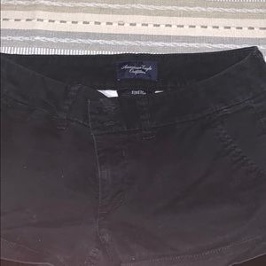 Black Ae shorts size 6